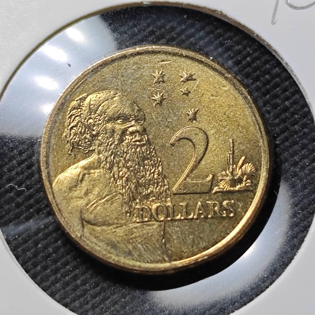 KK钱币收藏小铺  第396期  2月预留时间 周末发货  2005澳大利亚2元