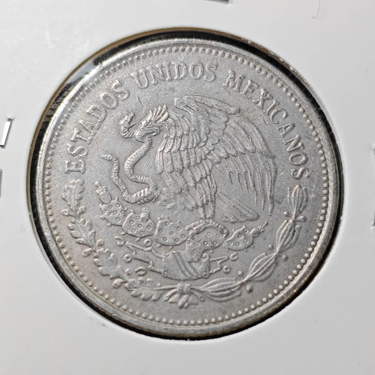 KK钱币收藏小铺  第396期  2月预留时间 周末发货  1988墨西哥5000比索纪念币