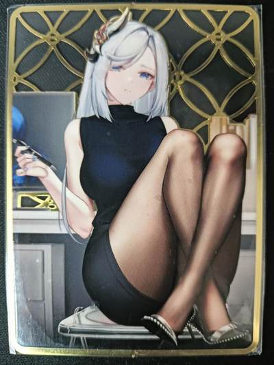 花开卡拍第61期（3月7号周六截拍，品控勿拍!!!拍品不寄存，运费5元（新疆需补运费差价或顺丰到付），自制卡难免瑕疵，可能存在轻微撞角爆边等出厂瑕疵，品控介意勿拍！） - 墨卡文创 金属卡 1张