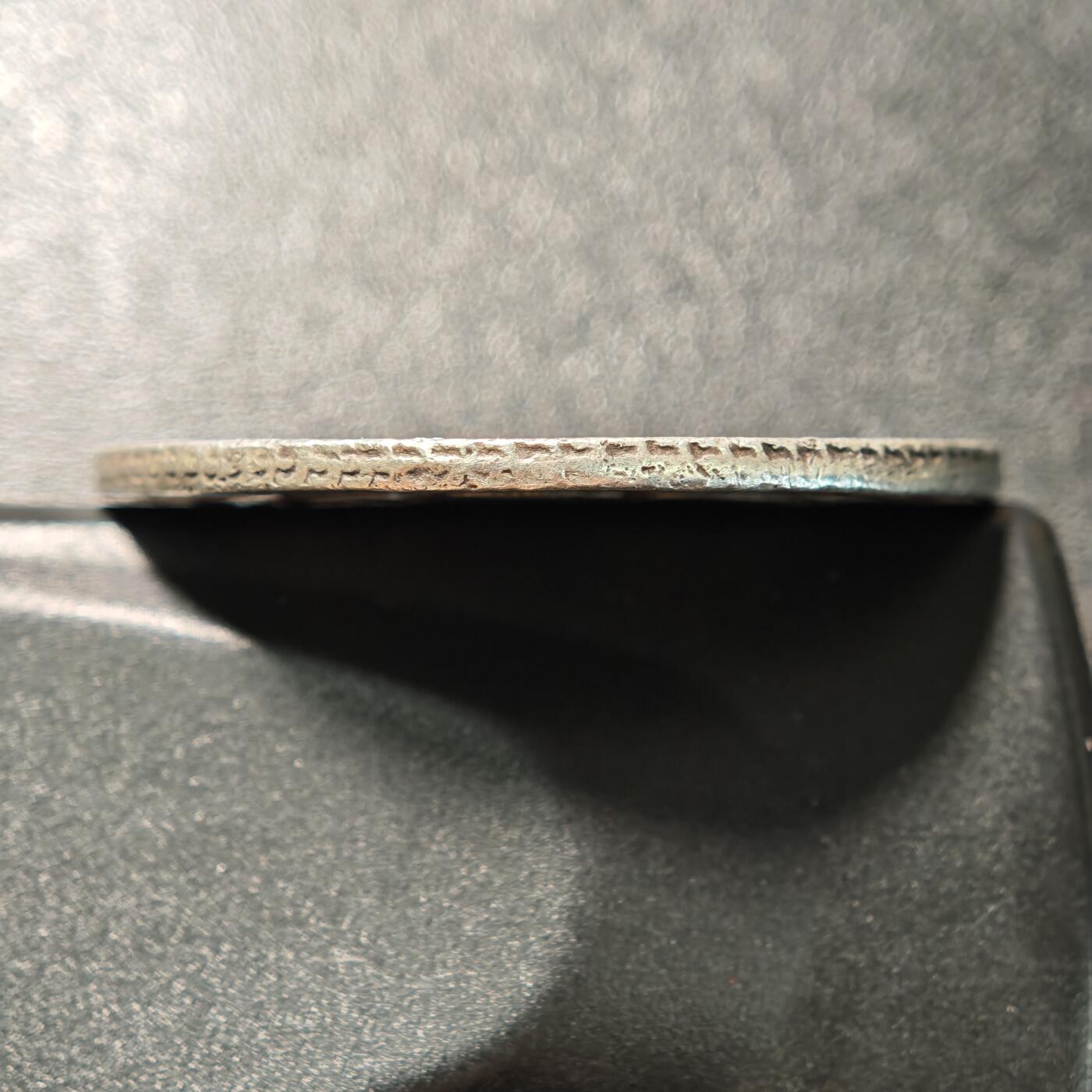 【德藏】世界币章拍卖第167期（拍品征集中~欢迎藏友联系） 1875年 墨西哥8R鹰洋银币 有戳 900银 直径约：39.1mm；重约：26.5g