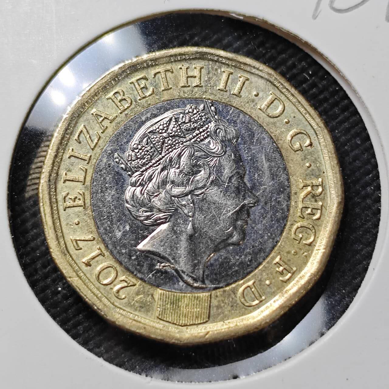 KK钱币收藏小铺  第396期  2月预留时间 周末发货  英国1镑