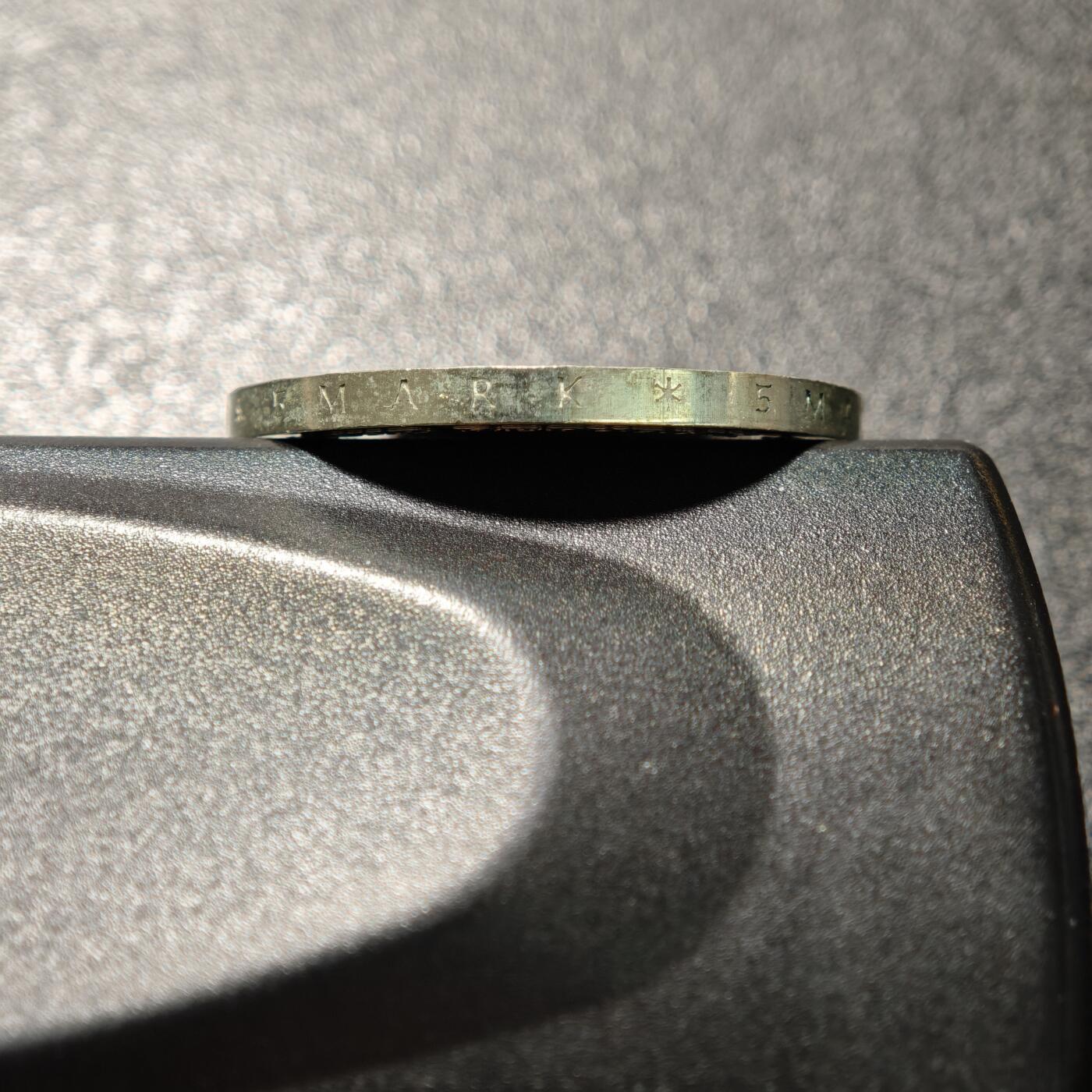 【德藏】世界币章拍卖第167期（拍品征集中~欢迎藏友联系） 1975年 东德小说家托马斯·曼诞辰百年5马克纪念镍币 直径约：29mm；重约：12.2g