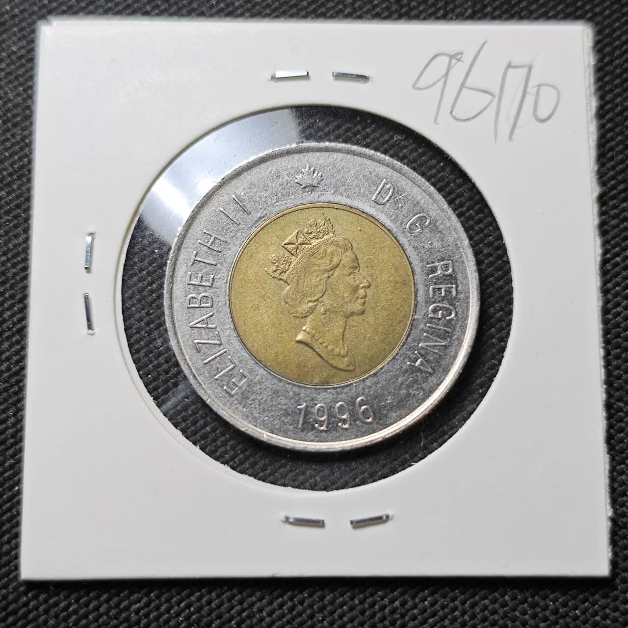 KK钱币收藏小铺  第396期  2月预留时间 周末发货  加拿大2元