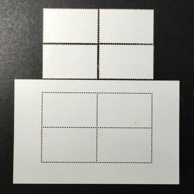 ↓君缘收藏797期☞钱币邮品↓无佣金、可寄存、满30元包邮  香港邮票，1997年《岁次丁丑》生肖牛年邮票4全+小全张