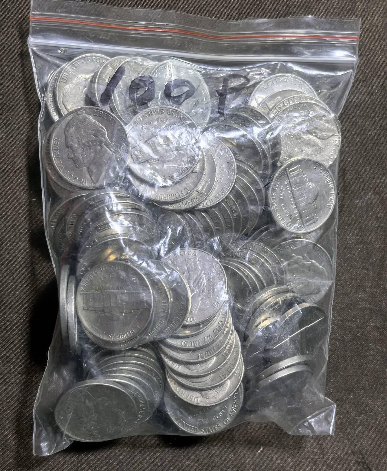 北京马甸外国币专卖第148期，外国币，中国早期纪念币专场，陆续上拍，欢迎关注 5美分100枚，流通品