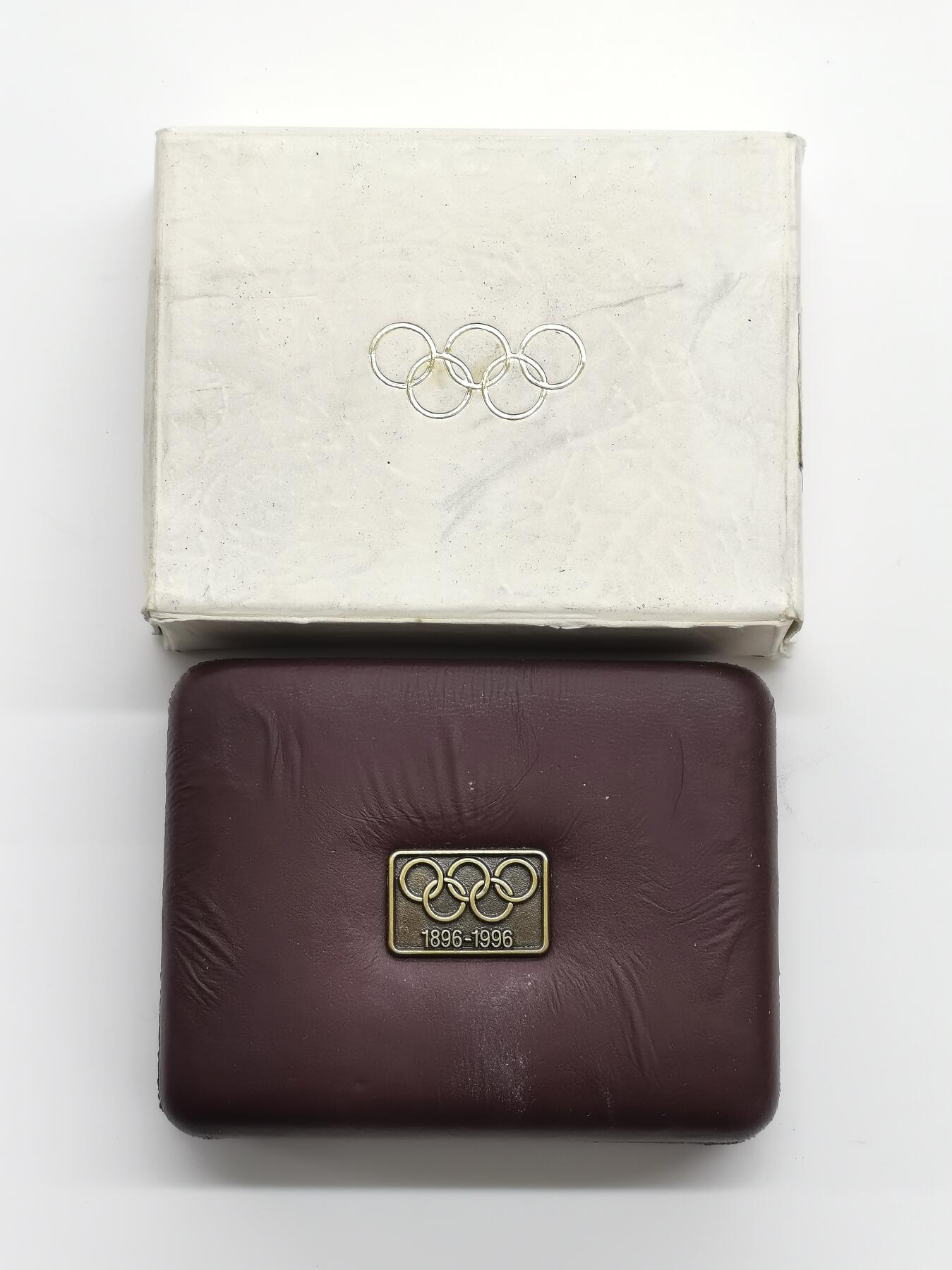 博洋堂世界钱币拍卖第162期（全场包邮） 奥地利1995年200先令精制银币 奥运百年-夏季奥运会 33.63克925银 盒证全