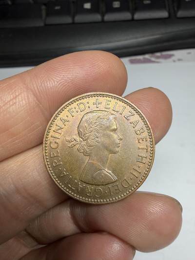 2026年集古藏今外币拍卖第二期-第9场—（总第309拍），可以寄存60天，满160元包邮。 - 1965年英国半便士