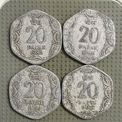 2026年第28场各国散币拍卖（总第178场） - 印度20派沙4枚