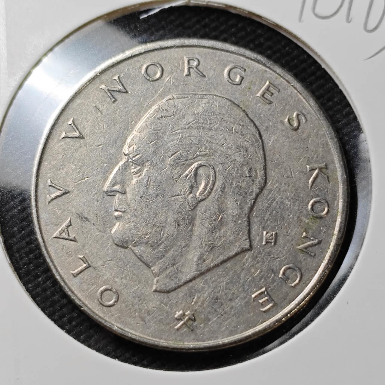 KK钱币收藏小铺  第396期  2月预留时间 周末发货  挪威5克朗