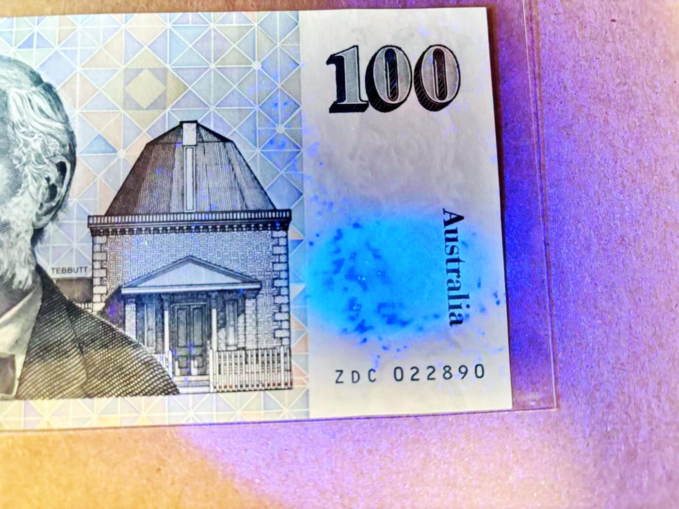 【Blue Auction】世界纸币精拍第788期——18级TOP拍卖/信誉/品质/专业/高效💫 【b版无47】澳大利亚 100元 毛线帽子 UNC-