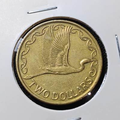 KK钱币收藏小铺  第396期  2月预留时间 周末发货 -  新西兰2元