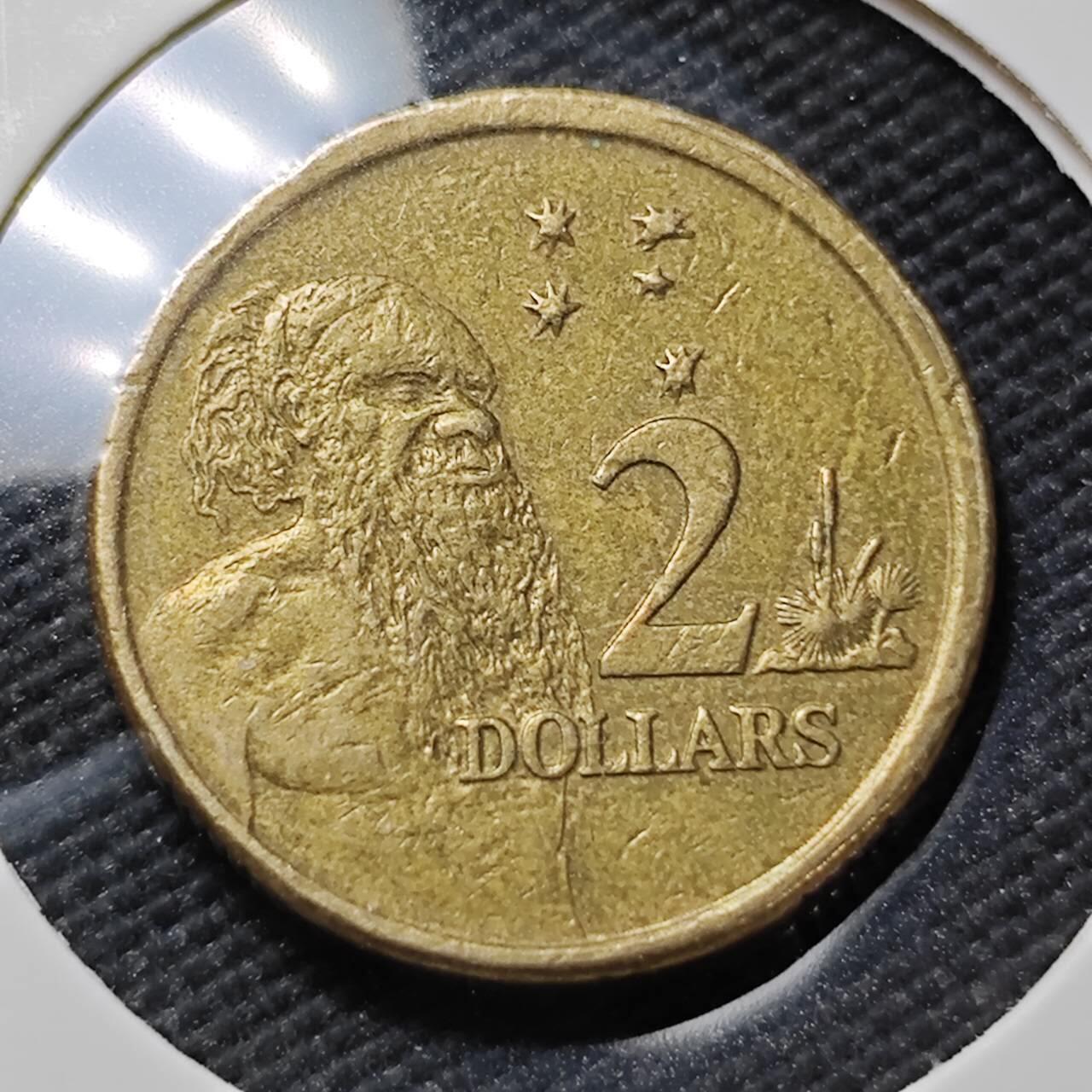 KK钱币收藏小铺  第396期  2月预留时间 周末发货  澳大利亚2元