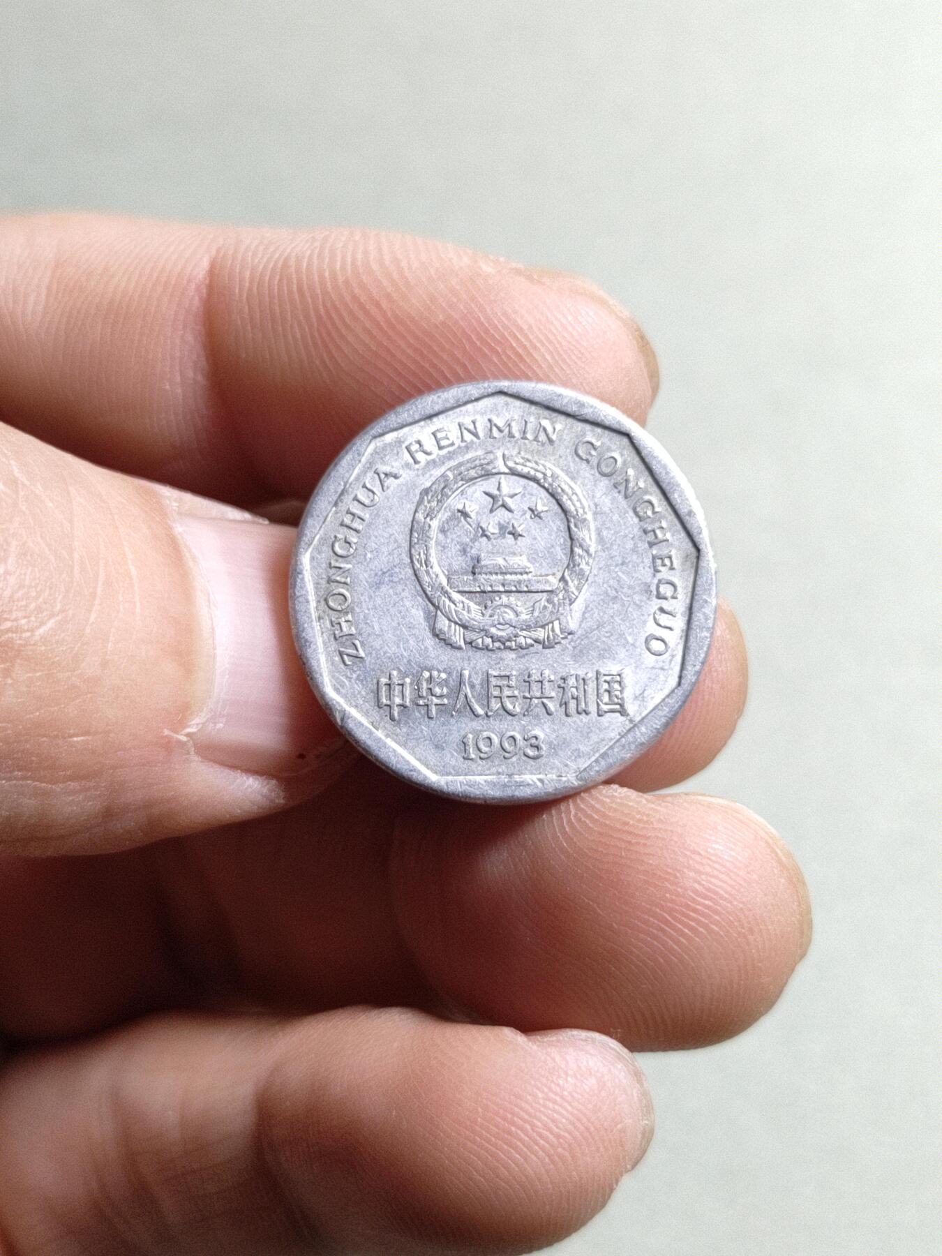 裸币 59:1993年菊花一角