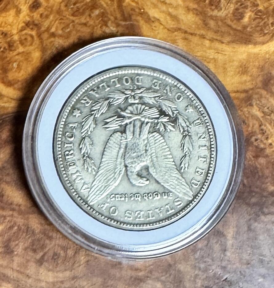 得物收藏 Chase Auction 第36期 - - 外钞、银元、民国钞和人民币混合场！（更新中） 美国风情银币，重23克，含银量70%！23*0.7*20=322！