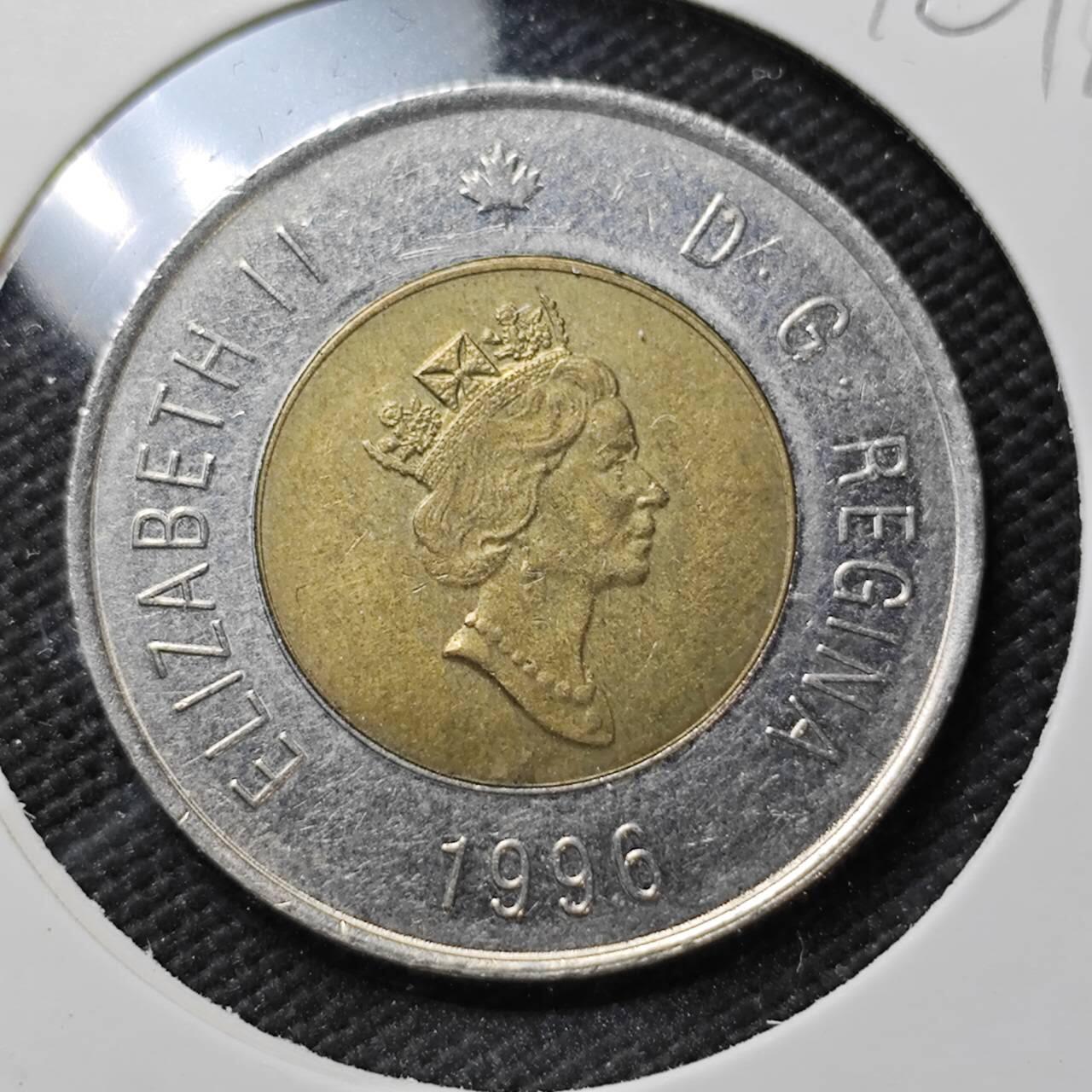 KK钱币收藏小铺  第396期  2月预留时间 周末发货  加拿大2元