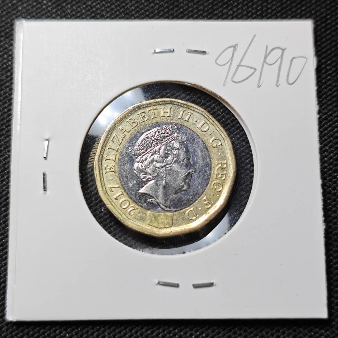 KK钱币收藏小铺  第396期  2月预留时间 周末发货  英国1镑