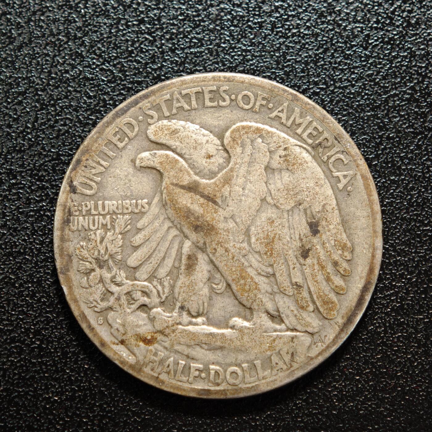 【德藏】世界币章拍卖第167期（拍品征集中~欢迎藏友联系） 1918年 美国半圆银币 900银 直径约：30.3mm；重约：12.1g