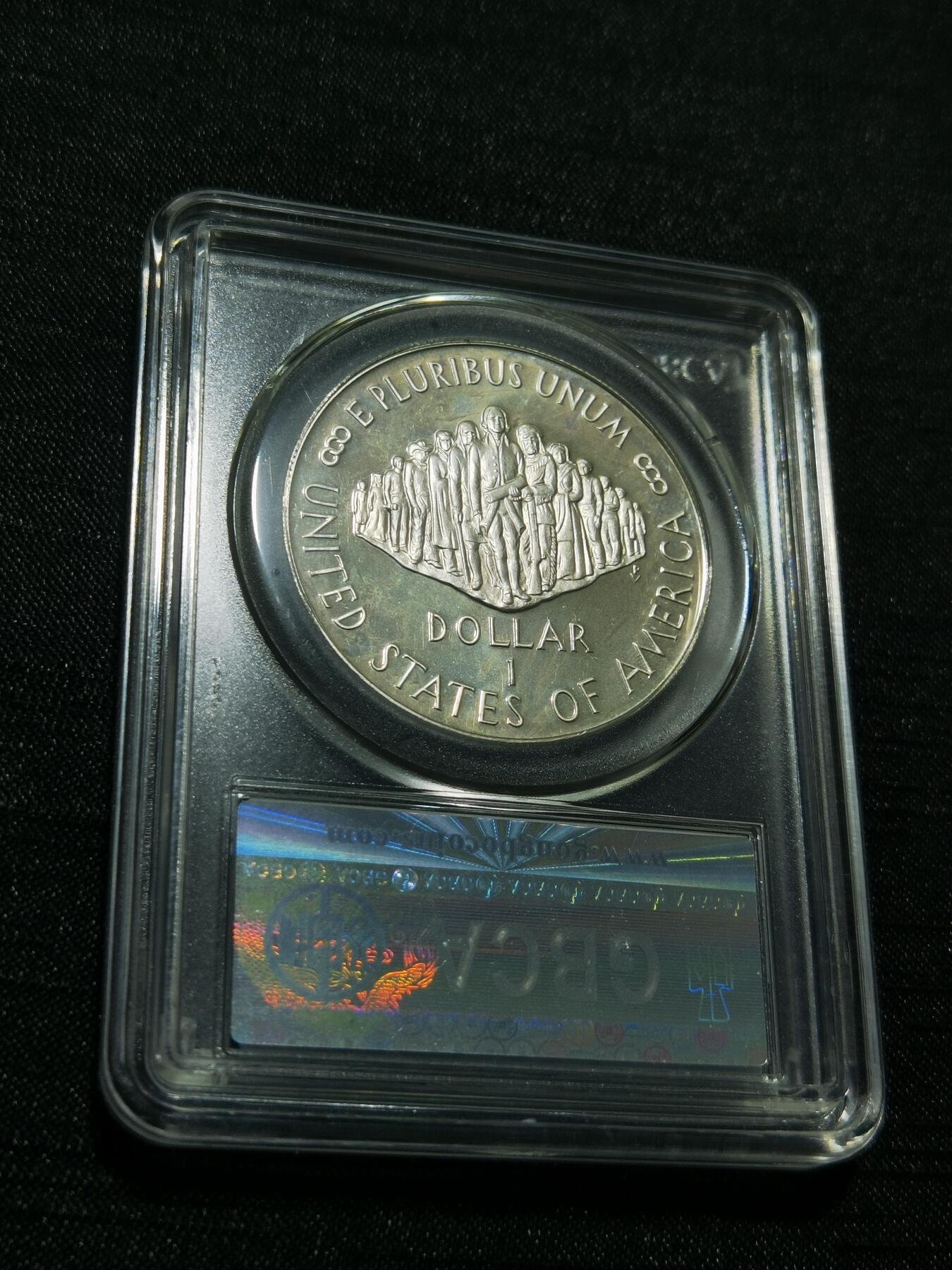 天下钱庄专场欢迎参拍 美国宪法200周年一美元银币