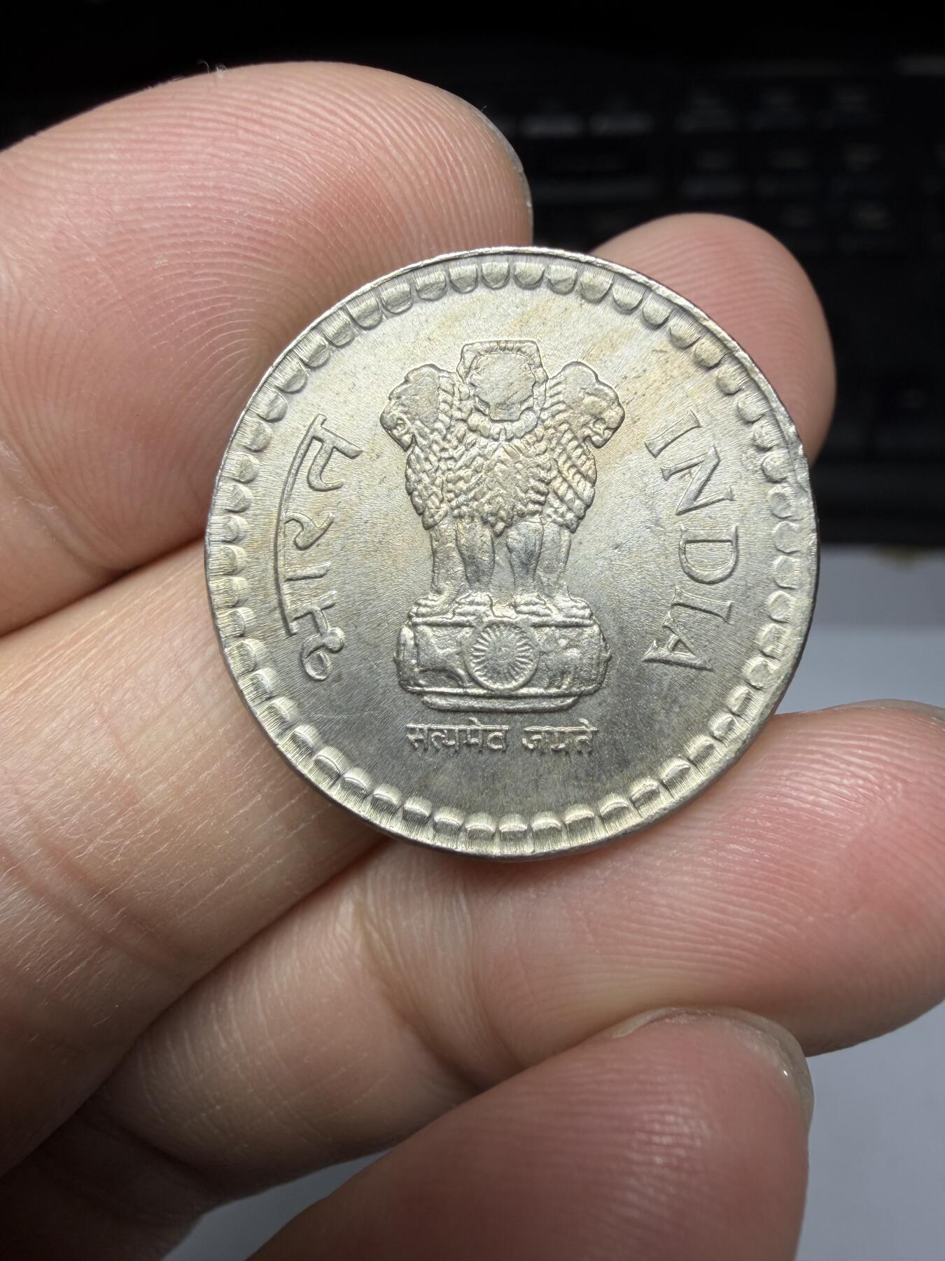 2026年集古藏今外币拍卖第二期-第9场—（总第309拍），可以寄存60天，满160元包邮。 2000年印度5卢比