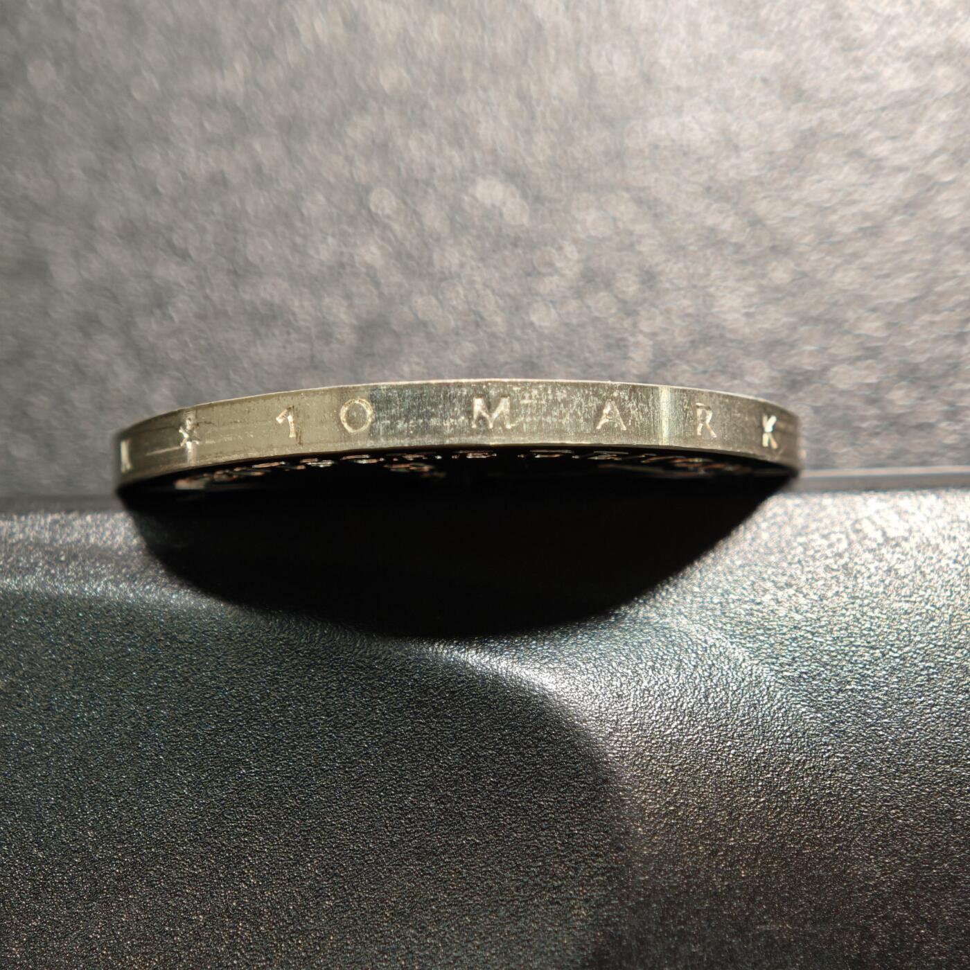 【德藏】世界币章拍卖第167期（拍品征集中~欢迎藏友联系） 1980年 东德沙恩霍斯特将军诞辰225周年10马克纪念银币 直径约：32mm；重约：17g