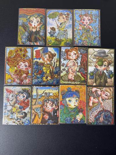 NO.25 好又多金牌大场，新年专场（上）一马当先，大吉大利！每周一站式配齐，方便凑单！（周5晚9点截拍，卖家送拍0抽成！） - 卡萃 路蓝奇境 李尊奇 世界名画 视高迪钻闪 11张1套