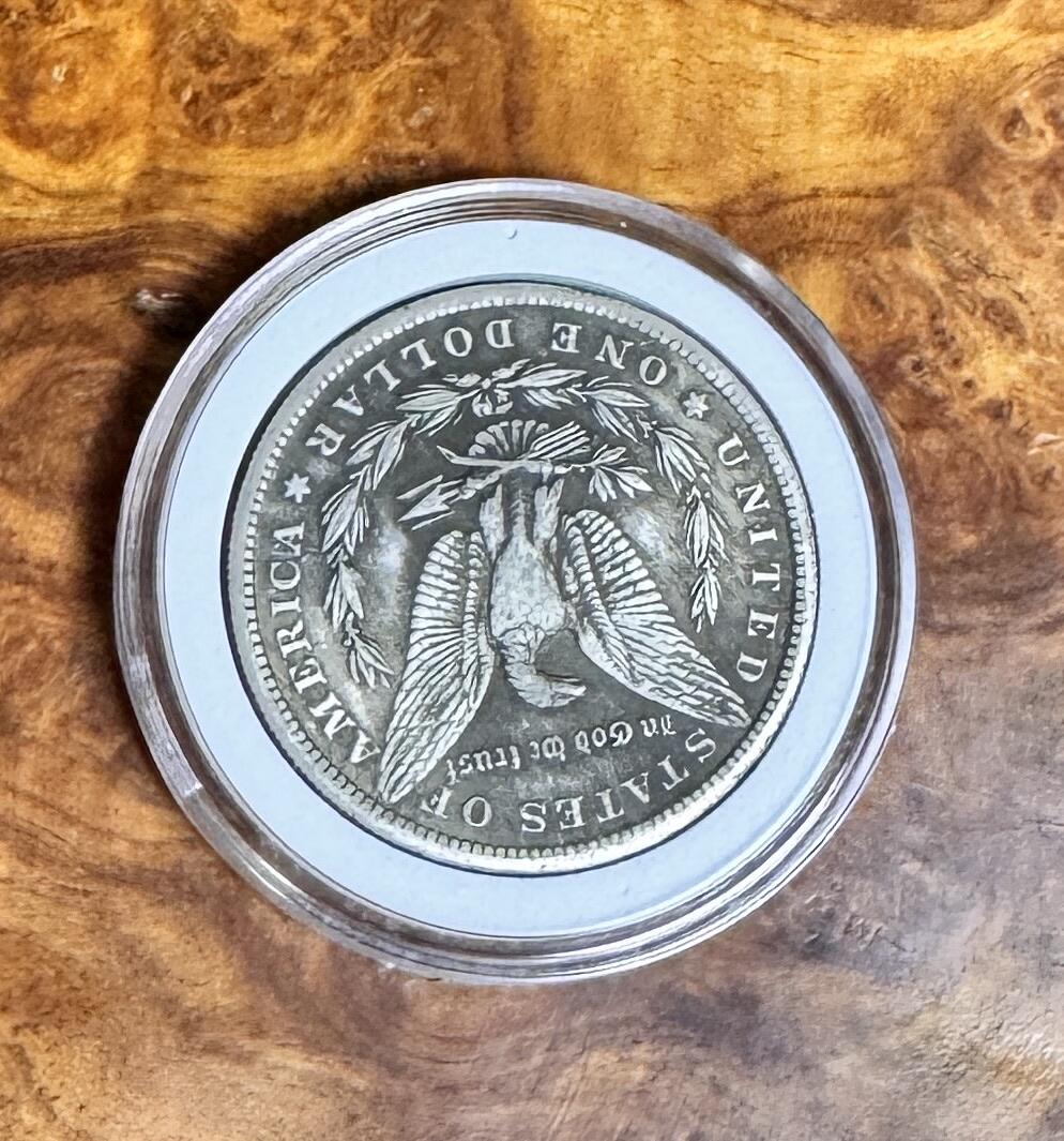 得物收藏 Chase Auction 第36期 - - 外钞、银元、民国钞和人民币混合场！（更新中） 美国风情银币，重23克，含银量70%！23*0.7*20=322！