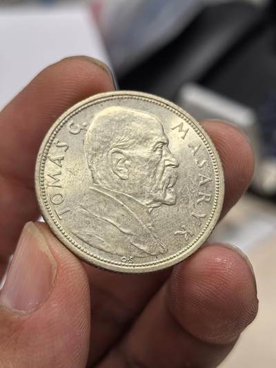 博洋堂世界钱币拍卖第162期（全场包邮） - 捷克斯洛伐克1928年独立10周年10克朗纪念银币