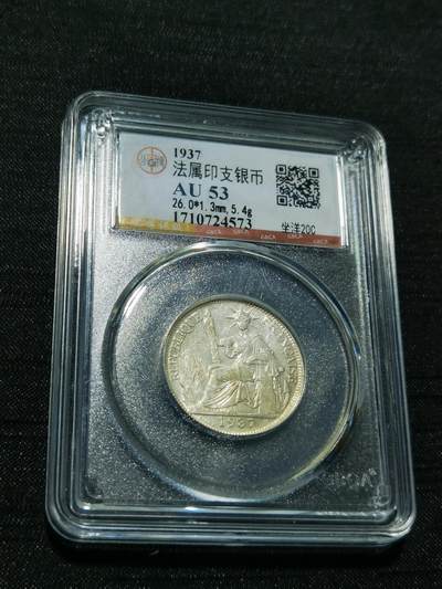 天下钱庄专场欢迎参拍 - 坐洋20分银币