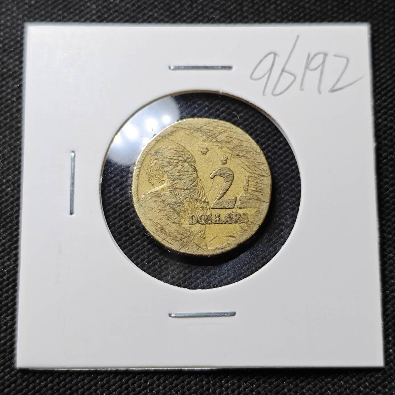 KK钱币收藏小铺  第396期  2月预留时间 周末发货  澳大利亚2元