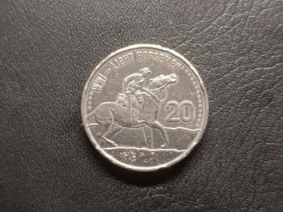 荟藏特别场次第三期——“社长的钢蹦堆” - 澳大利亚2015年一战百年20分纪念币-轻骑兵