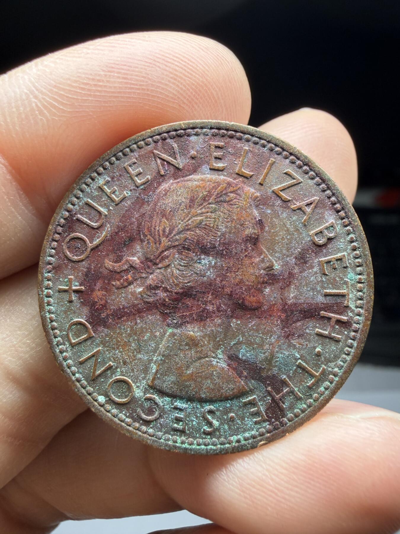 2026年集古藏今外币拍卖第二期-第9场—（总第309拍），可以寄存60天，满160元包邮。  1975年新西兰一便士