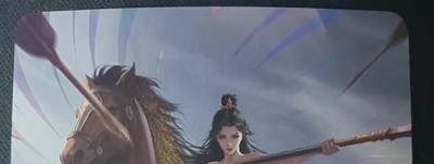 花开卡拍第61期（3月7号周六截拍，品控勿拍!!!拍品不寄存，运费5元（新疆需补运费差价或顺丰到付），自制卡难免瑕疵，可能存在轻微撞角爆边等出厂瑕疵，品控介意勿拍！） - 墨卡文创 御淑集 花木兰 特藏卡 彩闪