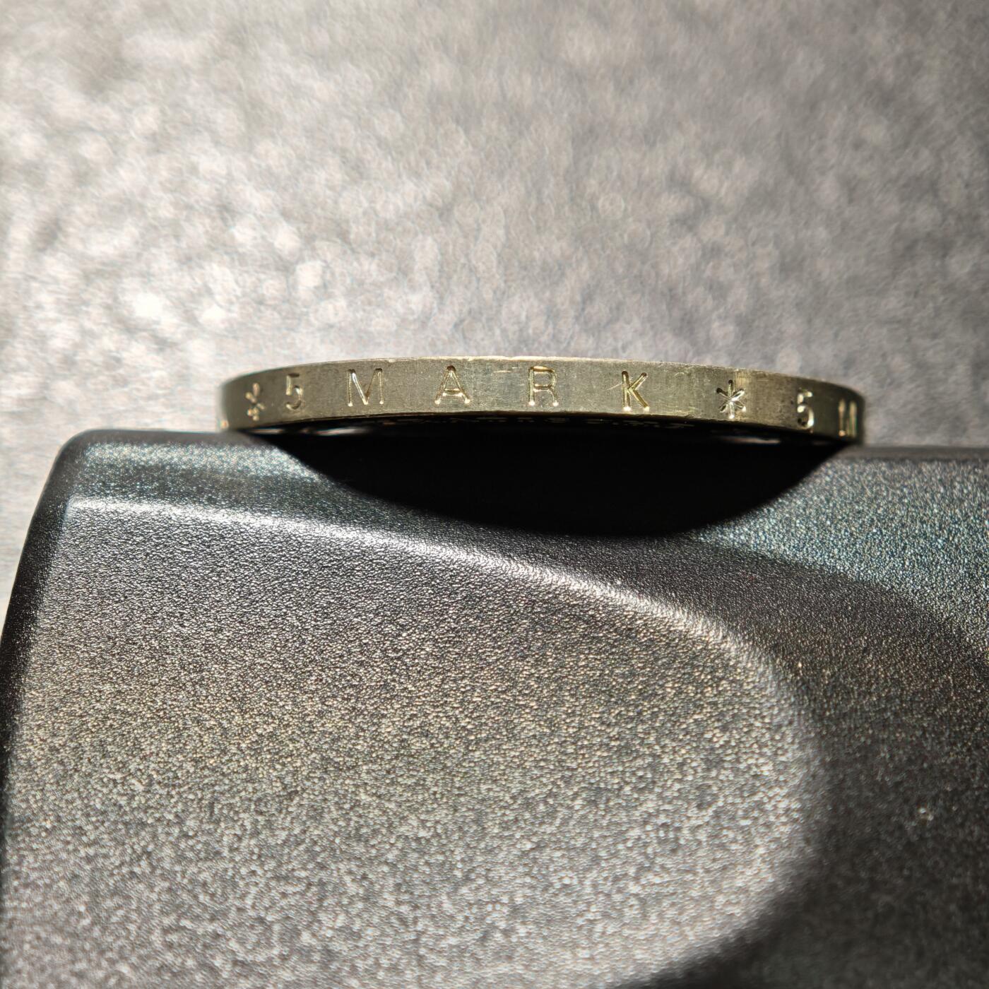 【德藏】世界币章拍卖第167期（拍品征集中~欢迎藏友联系） 1969年 东德物理学家海因里希逝世75周年5马克纪念镍币 直径约：29mm；重约：11.7g