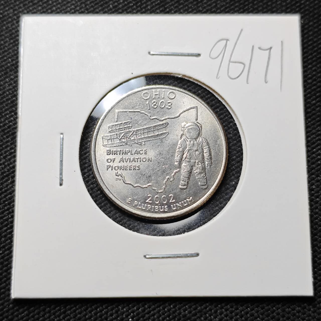 KK钱币收藏小铺  第396期  2月预留时间 周末发货  美国25分纪念币好品