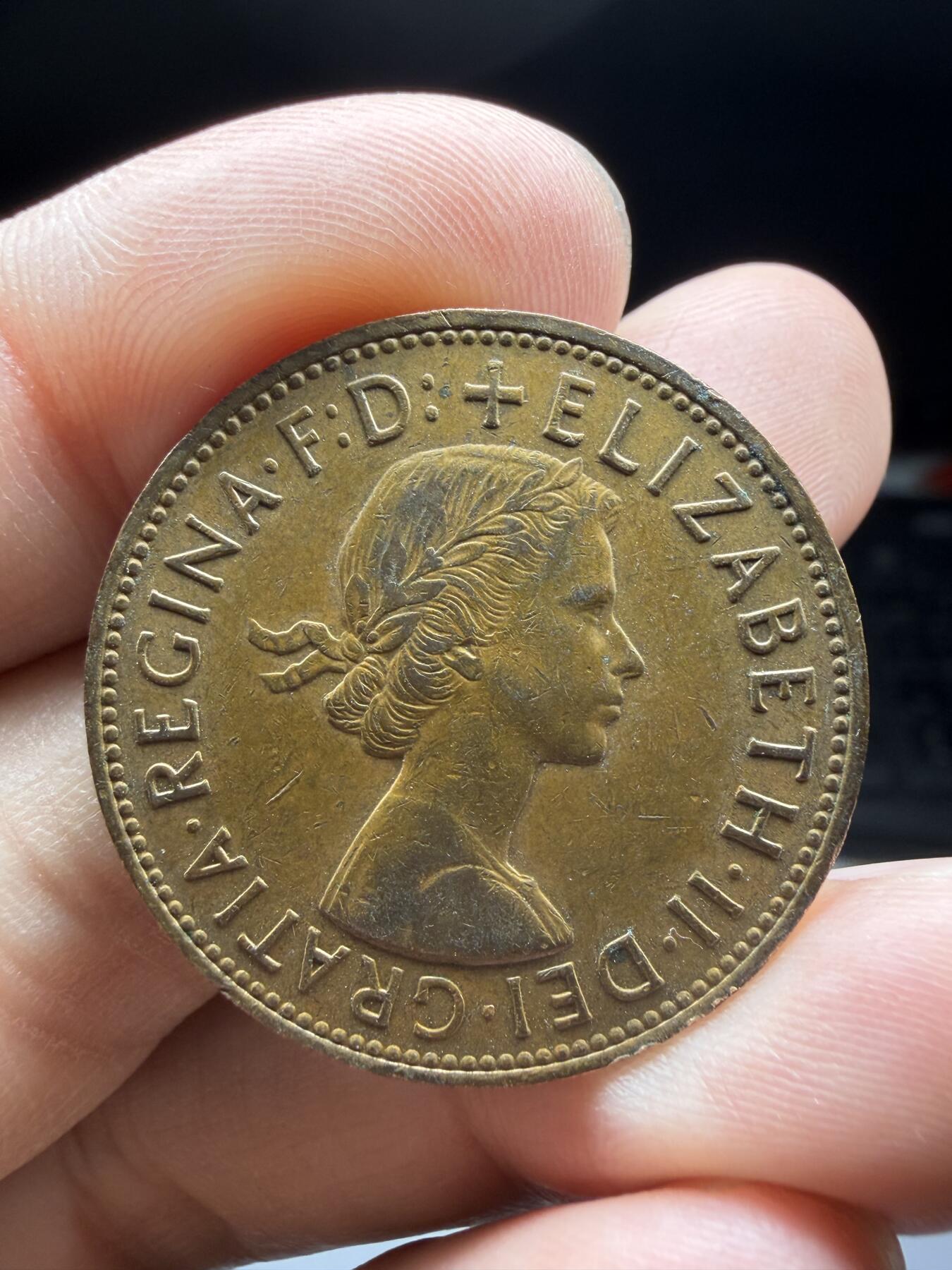 2026年集古藏今外币拍卖第二期-第9场—（总第309拍），可以寄存60天，满160元包邮。  1967年英国一便士