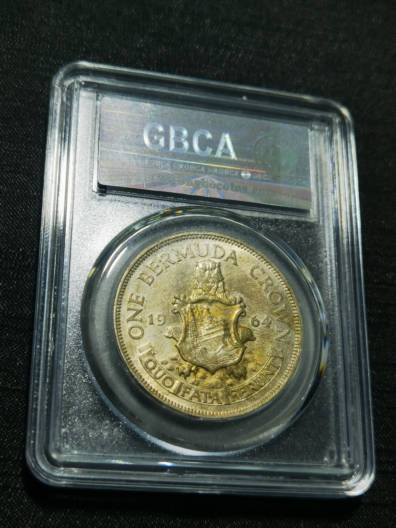 天下钱庄专场欢迎参拍 英属百慕大群岛银币