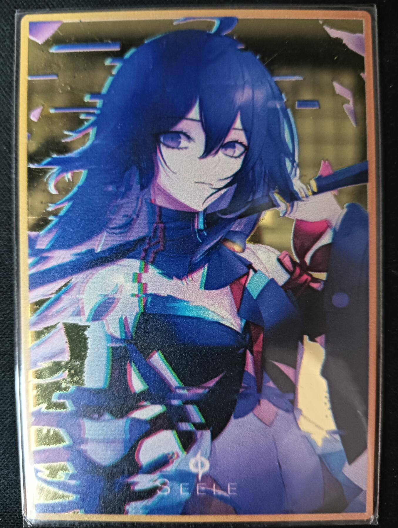 花开卡拍第61期（3月7号周六截拍，品控勿拍!!!拍品不寄存，运费5元（新疆需补运费差价或顺丰到付），自制卡难免瑕疵，可能存在轻微撞角爆边等出厂瑕疵，品控介意勿拍！） 墨卡文创 金属卡 1张