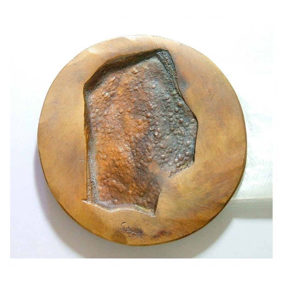 【旋风钱币】2月28日19:00准时开拍 精美欧洲币章、银币银章、第三帝国钱币等 全场包邮！ 【艺术】德国艺术大章1805年 大哲学家席勒 高浮雕精制超大铜章 73MM 100克