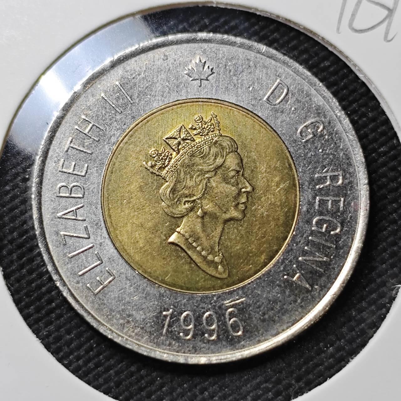 KK钱币收藏小铺  第396期  2月预留时间 周末发货  加拿大2元