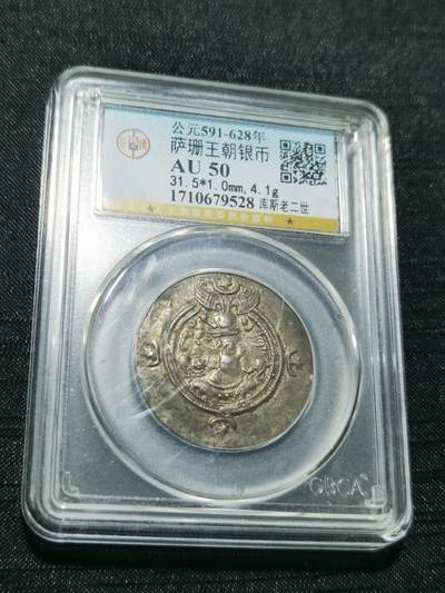 天下钱庄专场欢迎参拍 - 萨珊王朝银币