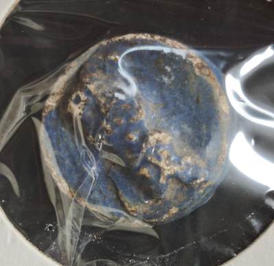 瓶子🏺第230期拍卖会[暹罗瓷币专场] - 鸣成 蓝釉色 早期工艺品种 应是瓷币的鼻祖