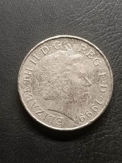 荟藏特别场次第五期——“社长的钢镚堆” 英国1999年戴安娜王妃5镑白铜纪念币