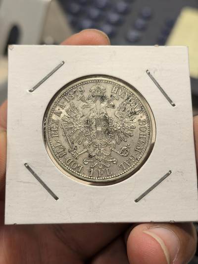 博洋堂世界钱币拍卖第162期（全场包邮） 奥地利1879年1福林银币