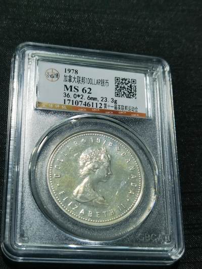 天下钱庄专场欢迎参拍 - 加拿大1加元银币