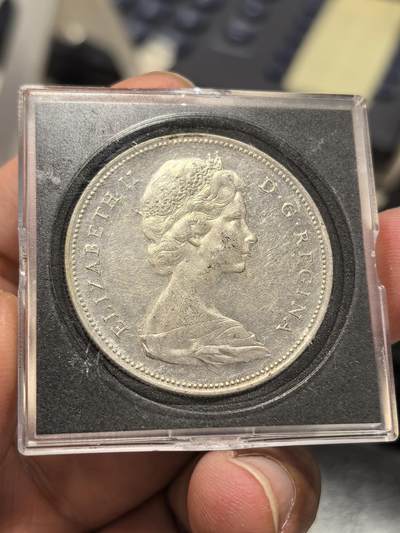 博洋堂世界钱币拍卖第162期（全场包邮） 加拿大1966年1元银币