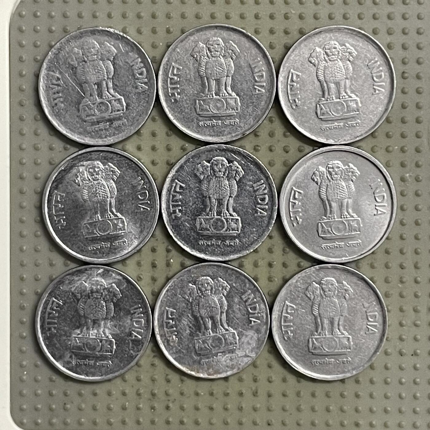 2026年第28场各国散币拍卖（总第178场） 印度10派沙9枚