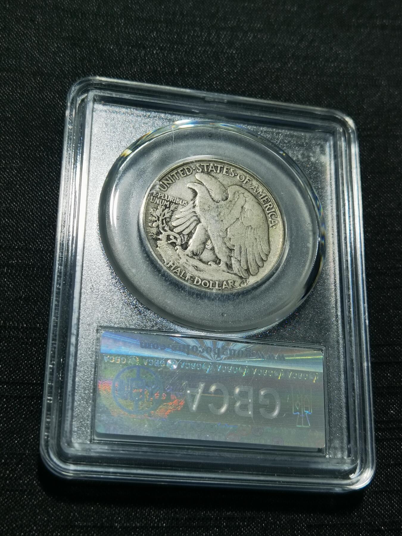 天下钱庄专场欢迎参拍 美国行走女神半圆银币