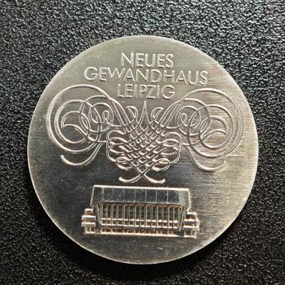 【德藏】世界币章拍卖第167期（拍品征集中~欢迎藏友联系） - 1982年 东德莱比锡剧院10马克纪念银币 直径约：32mm；重约：16.9g