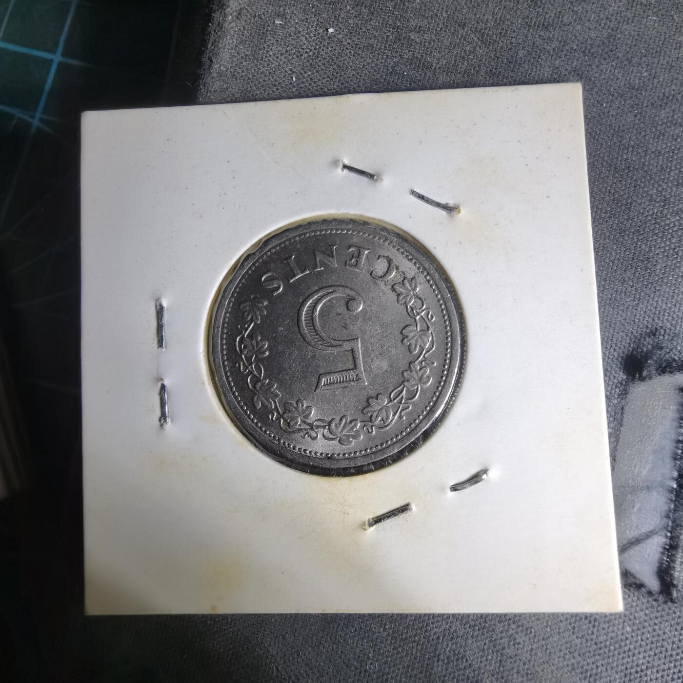 沼泽如烟--第1007场 马耳他1976年五分