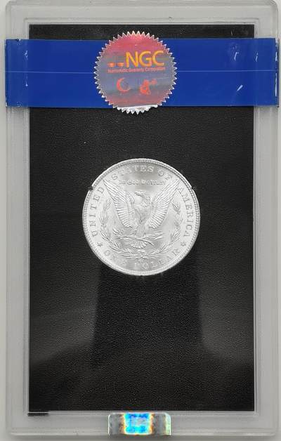 博洋堂世界钱币拍卖第162期（全场包邮） NGC MS66 美国1882 CC 摩根 稀有卡森厂 GSA绝版大封装 麦稀奇所见最高分 车轮转光 铸打精细 霜感十足 不可错过的毕业级藏品
